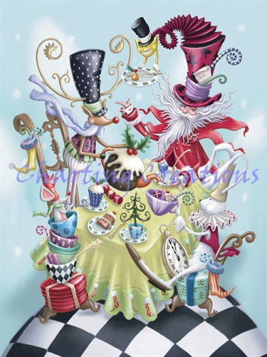 Festive Mad Hatter - Click Image to Close
